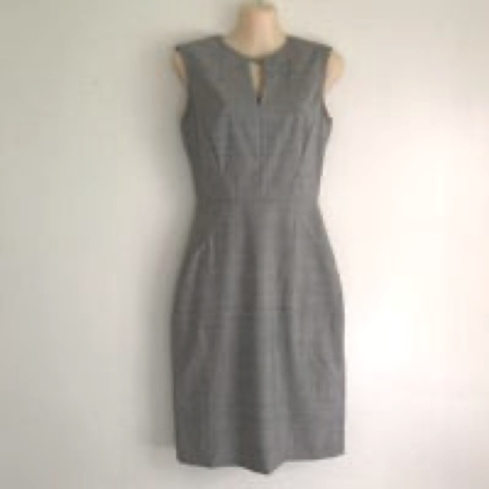 J.crew beautiful light gray dress size 8